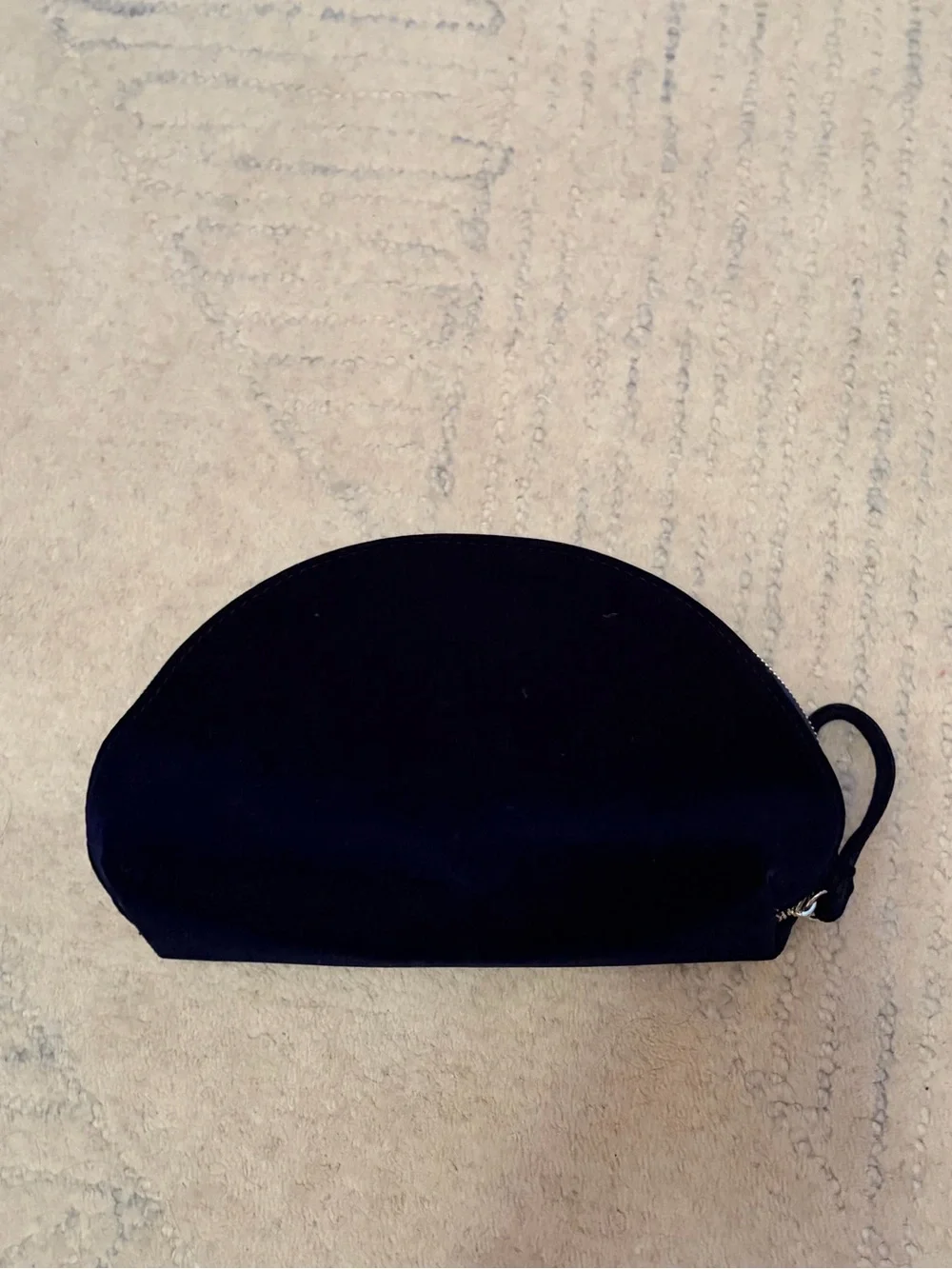 Swarovski Navy Blue Velvet Crystal-Embellished Clutch Purse